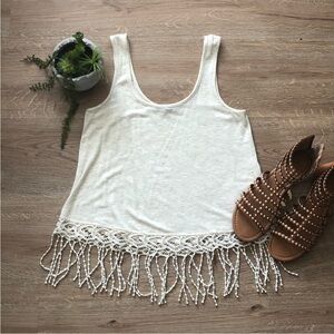 Fringe Tank Top